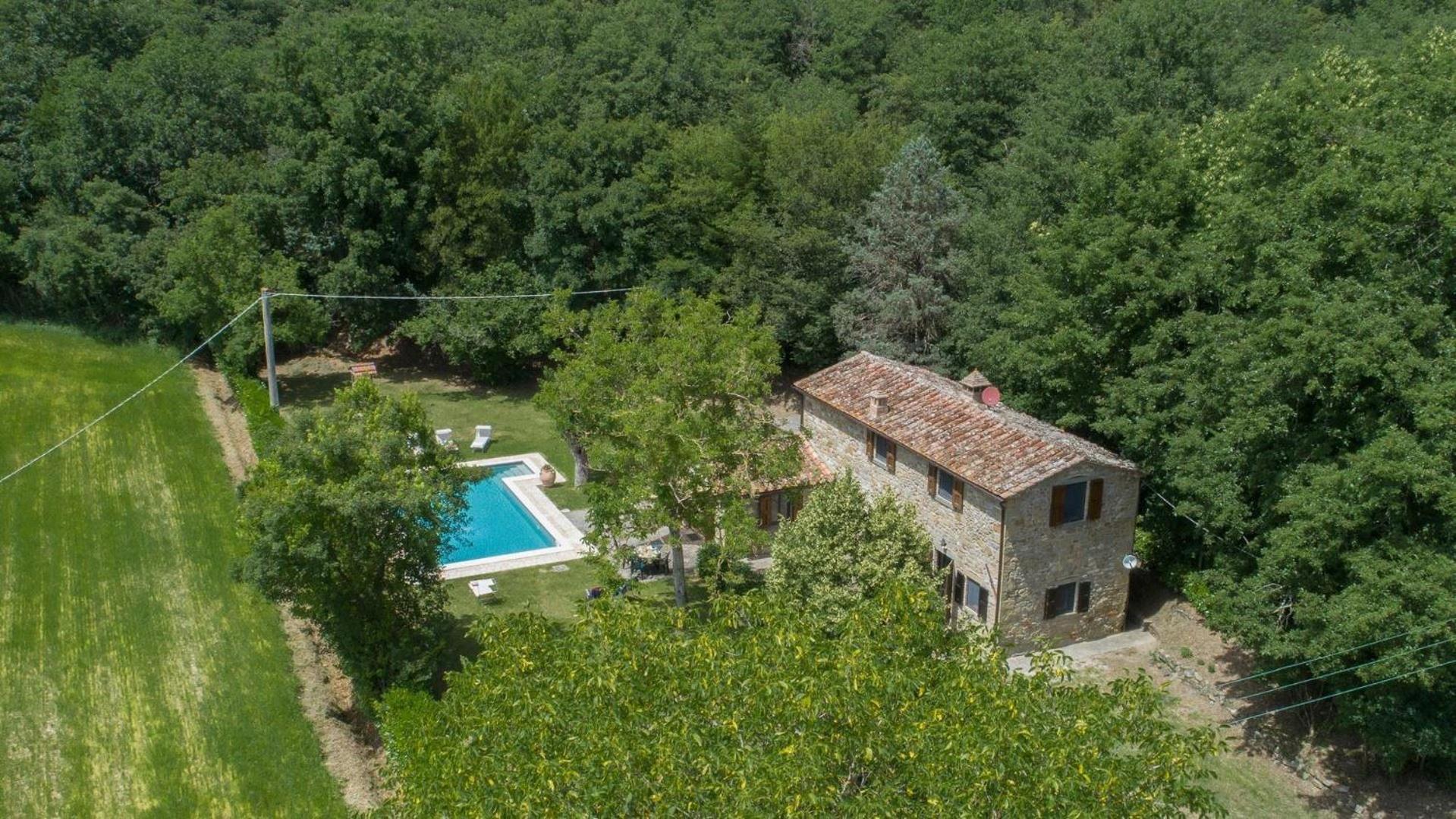 Villa La Mita Cortona Esterno foto